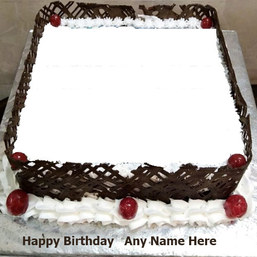 Happy Birthday Cake Photo With Name