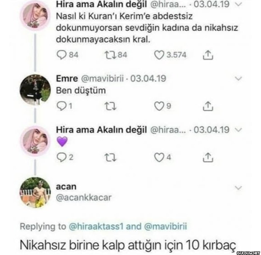 Hira ama Akalın değil...