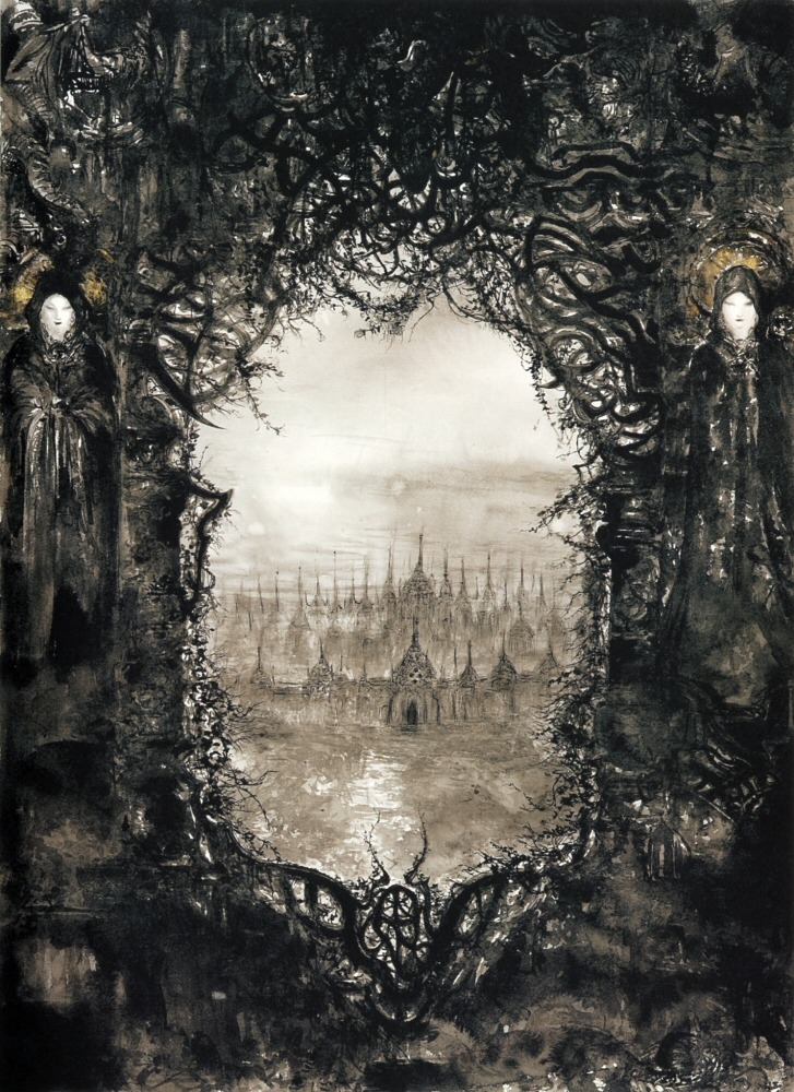 abystle:  アトルガンの秘宝 (HidenTreasures of Aht Urhgan) Cover art, Yoshitaka