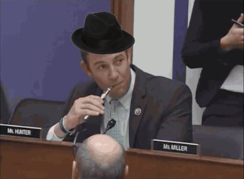 “it’s a trilby” - duncan hunter