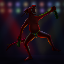 You know the party’s gone wild when a guy suddenly gets naked and dances out on the dance floor.Another one seems to want to join, and you know this is a perfect moment to film this imminent next big hit.