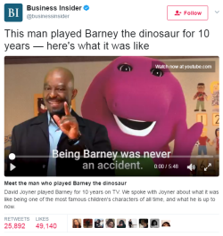 toastedbroccoli:  i always felt like if barney had been a real