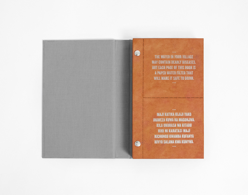 earthdaughter:  worclip:  The Drinkable Book Concept design for Water is Life Chemist: