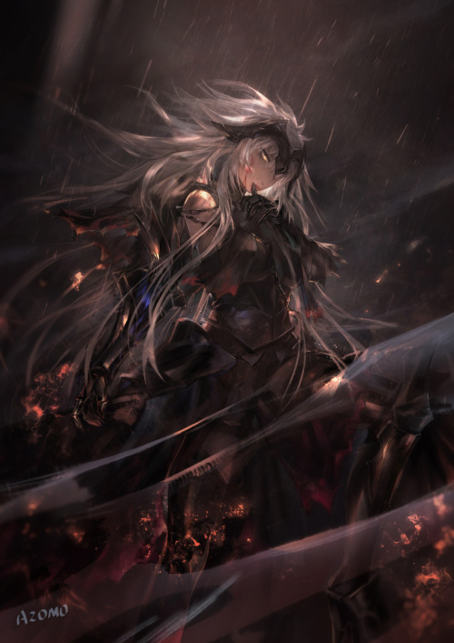 animepopheart:★ 【Azomo】 「~」 ☆⊳ jeanne alter (fate/grand order)✔ republished w/permission⊳⊳follow us 