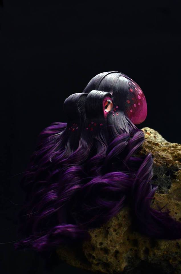 steampunktendencies: Octopus hair piece by Kirstie Top and Bottom picture by Duskraven
