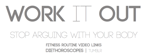 chazzfox:workinonthephones:diethoroscopes:Core StrengthTone It Up Tighten & Tone Your Abs videoP