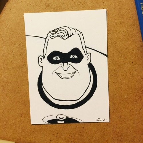 Bob Parr#increadibles #mrincredible #animation #3danimation #sketch #sketchcard #sketchcardartist #d