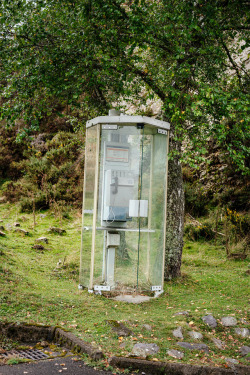 abandonedandurbex:Abandoned phone booth in