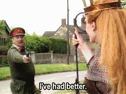 cleowho:“How goes the day?” Battlefield - season 26 - 1989