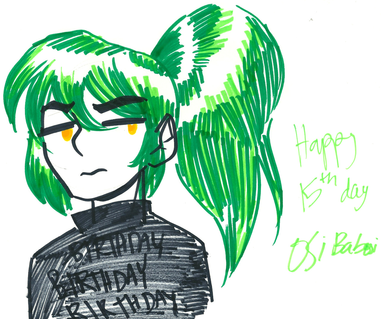 ITS OSI&rsquo;S BIRTHDAYyyyYYYYyyyyyy i wish i had more to give but i am b r