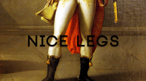 tru-daddy:jeanlannnes:Joachim Murat’s legs // 3OH!3 - Starstrukkleg so hothot hot legleg so hot you 
