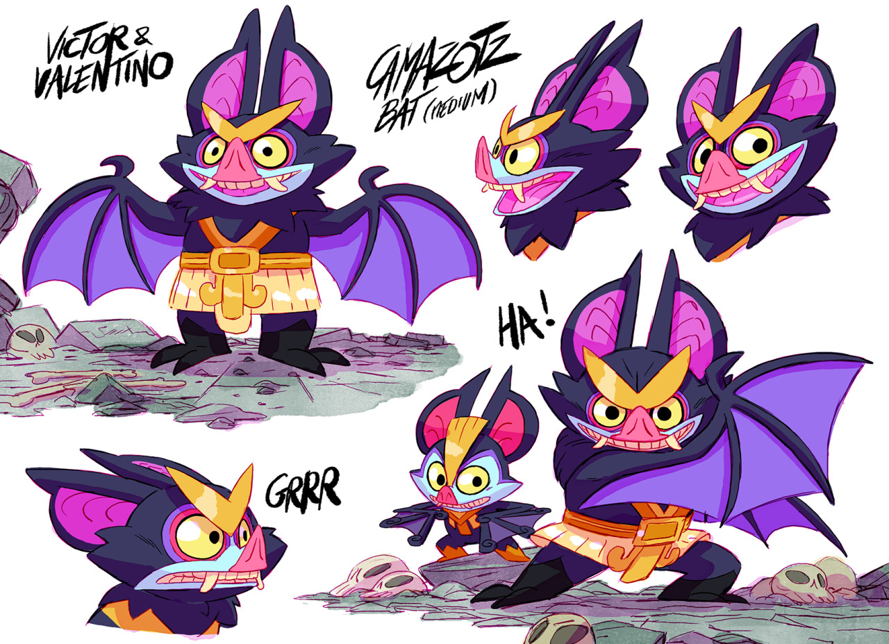 Celebrity permeabilitet Precipice FABIEN MENSE — Camazotz !! Early character design research on...