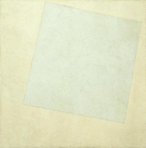 missalsfromiram:Kazimir Malevich - White On White (1918)