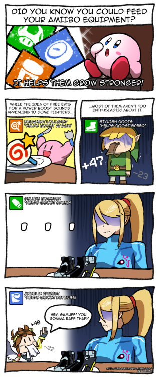 supersmashbrospics:  Edible Equipment by Dragonith    now I feel bad lol XD