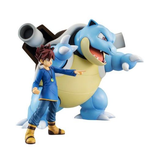  Pokémon G.E.M. Gary Oak with Blastoise figurine by MegaHouse is now available for preorder. Bandai 