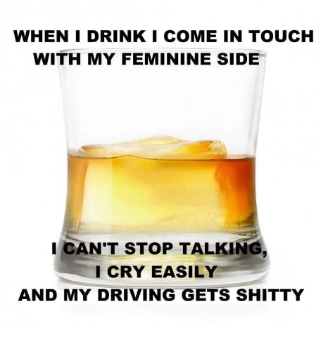 Derogatory drunk