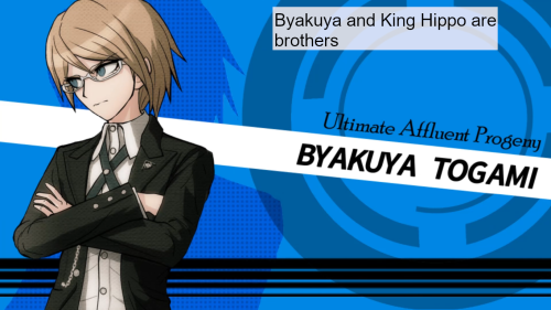 Headcanon: Byakuya and King Hippo are brothersThis happend in my dream and so I just was like why no