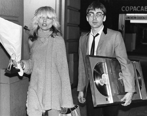 Debbie Harry, Chris Stein; photo by Bob Gruen; New York City, 1978.