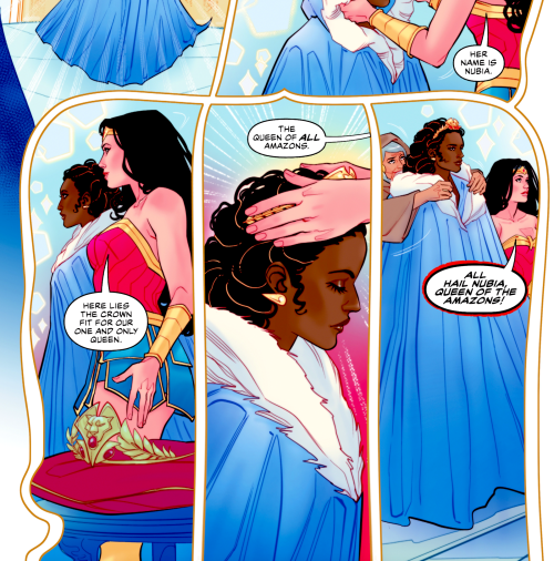 dailydccomics: ALL HAIL NUBIA, QUEEN OF THE AMAZONSNubia: Coronation Special (2022)