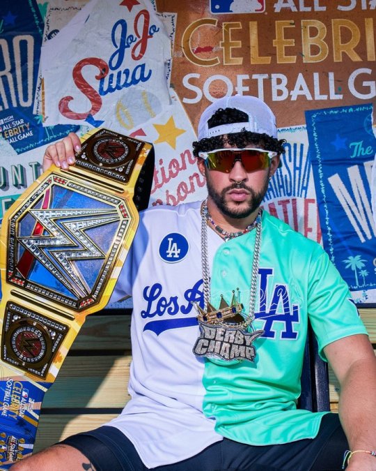 🌧️ — Celebrity Softball Team Captain Bad Bunny