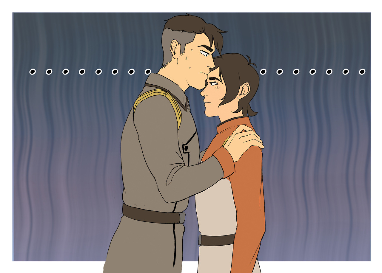 eri-damon: That time Shiro kissed Keith by accident lolTotally not inspired by Honey