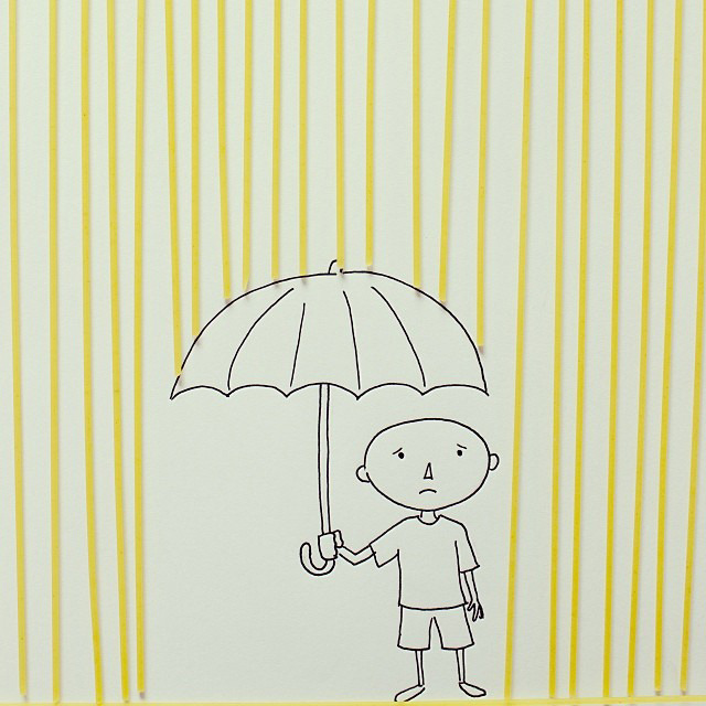 tastefullyoffensive:  Everyday Objects Blended With Simple Sketches (Part 2) by Javier