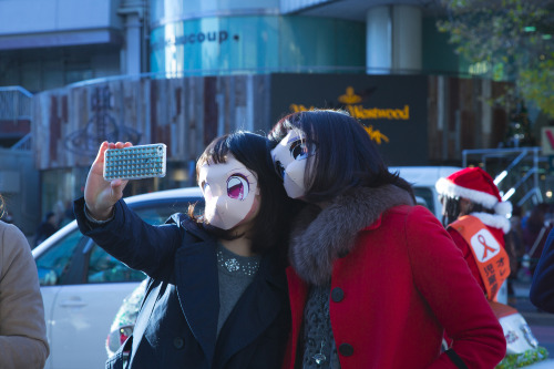 Omotesando,Tokyo Dec.,2014Face Type: Cheerful, Timidity