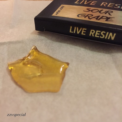 zzvspecial:  Moxie extracts Sour Grape live resin. 