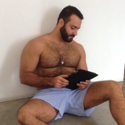 denverdaddydawg:  10.21.14  iPad bear