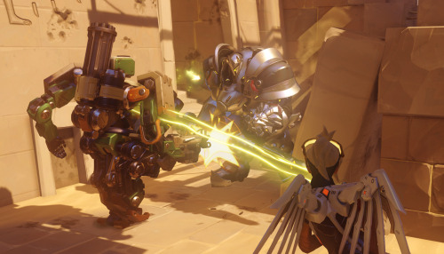 gamefreaksnz:  Blizzard unveils new team-based shooter Overwatch at BlizzCon 2014     At BlizzCon 2014, Blizzard Entertainment unveiled Overwatch, a pick-up-and-play first-person shooter set in a technologically advanced, highly stylized future earth.