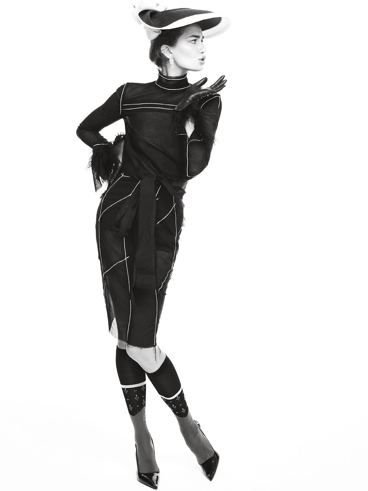 classicmodels:        Andreea Diaconu By Alexi Lubomirski For Vogue Korea February