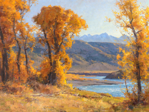 CLYDE ASPEVIGAutumn AfternoonOil on Canvas30″ x 40″