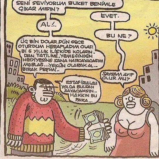 -Seni seviyorum Buket...