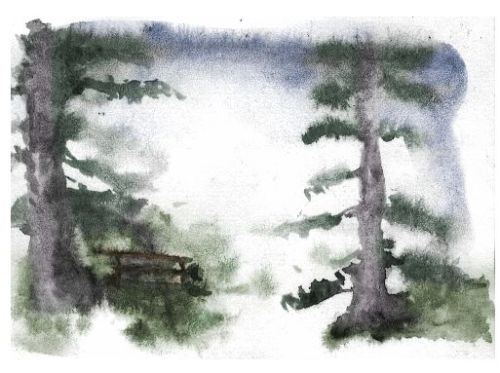 Found an old travel journal - the pictures and text were created while on the road, then scanned, co