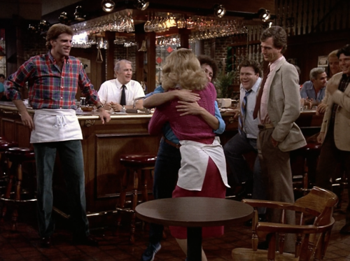 Carla Tortelli WILLINGLY hugged Diane Chambers. 