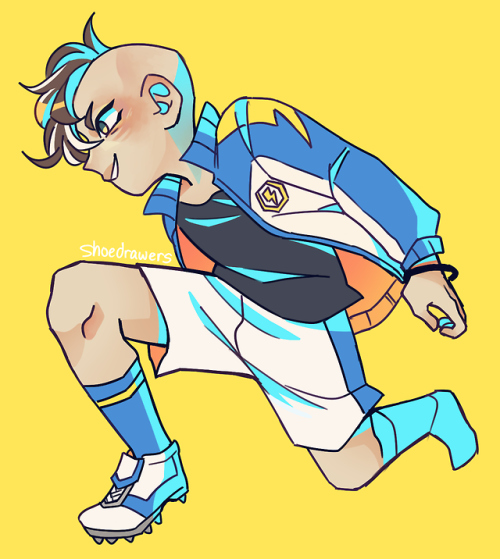 a soccer boi