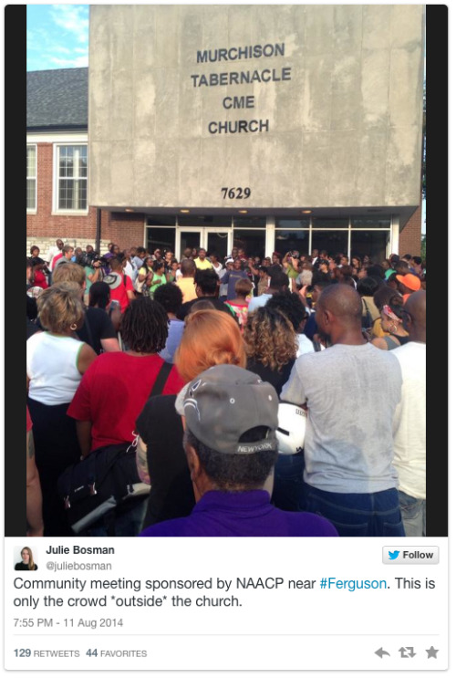 invisiblelad:  micdotcom:  Days after Michael Brown’s death, Ferguson looks like a war zone  A vigil held for Michael Brown, an unarmed black teenager gunned down by Ferguson, Mo., police on Saturday in disputed circumstances, turned into what the media