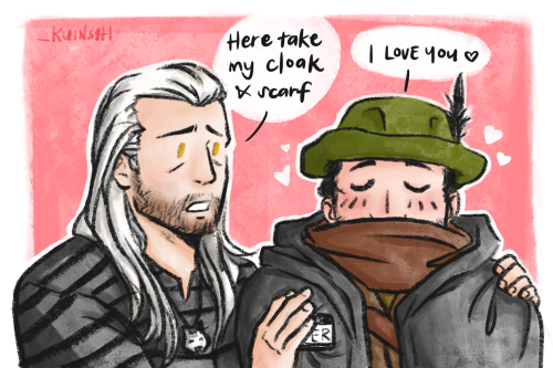 When your bard is cold (feat. Polish & Netflix Geraskier)Meanwhile, Game!Geralt: