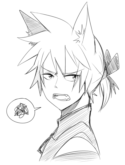 An annoyed Kotetsu