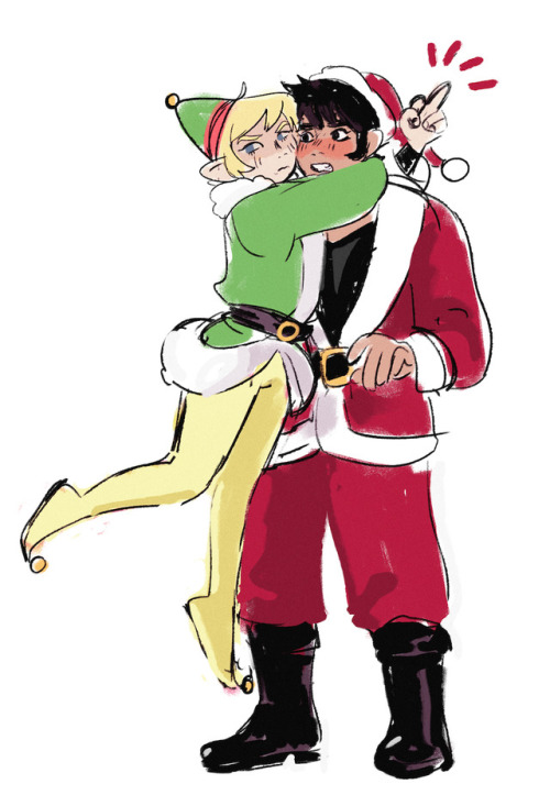 merry christmas! miss claus got her man stolen by an elf ~♪