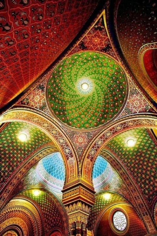 adrivenleaf: Spanish Synagogue - Prague, Czech Republic always reblog.  always.