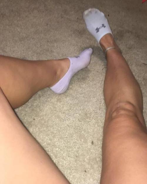 lexilovesanklesocks: Thanks @nikkihallikas #socks #anklesocks #whitesocks #lowcutsocks #pedsocks #wh