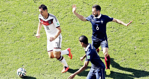 ndrdm: Miroslav Klose VS France