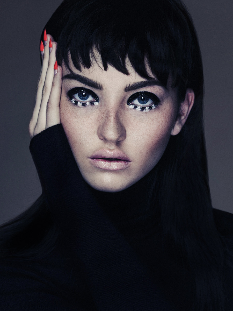 fromobscuretodemure:  Mary Rubin by Alex Evans for Institute Magazine. Hair stylist