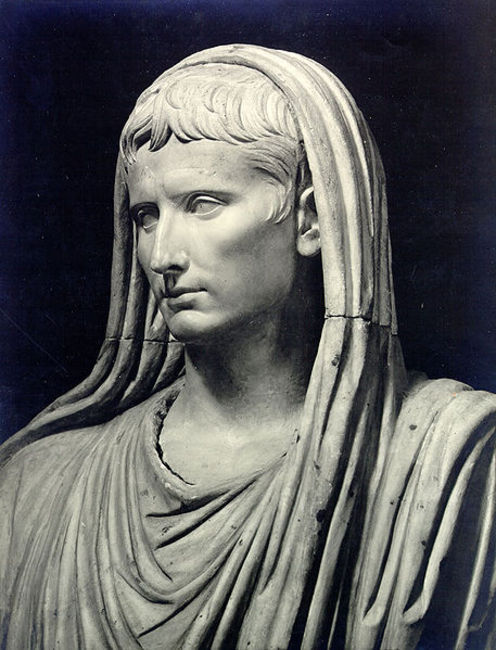 187o:Augustus, first emperor of Rome. 