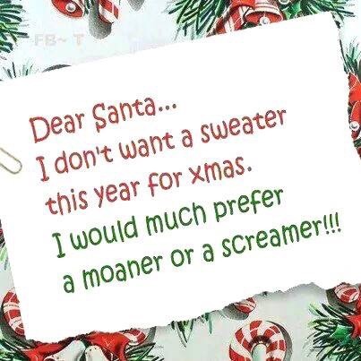 happynaked:  southernsassysub:🙋🏽🎅🏽 .