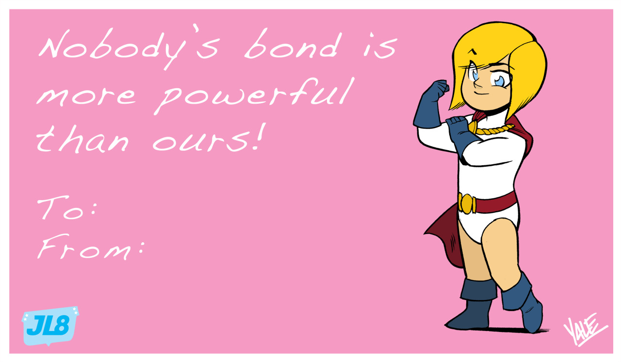 jl8comic:  Happy Valentine’s Day! Feel free to share! Each one has been posted