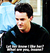 princesconsuela:  Socially awkward Chandler 