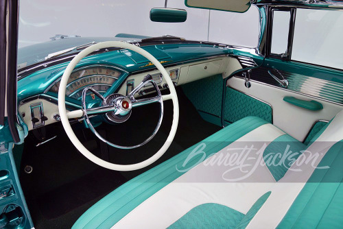 carsthatnevermadeitetc: Mercury Montclair Sun Valley, 1955. One of 1,787 Sun Vally variants made in 