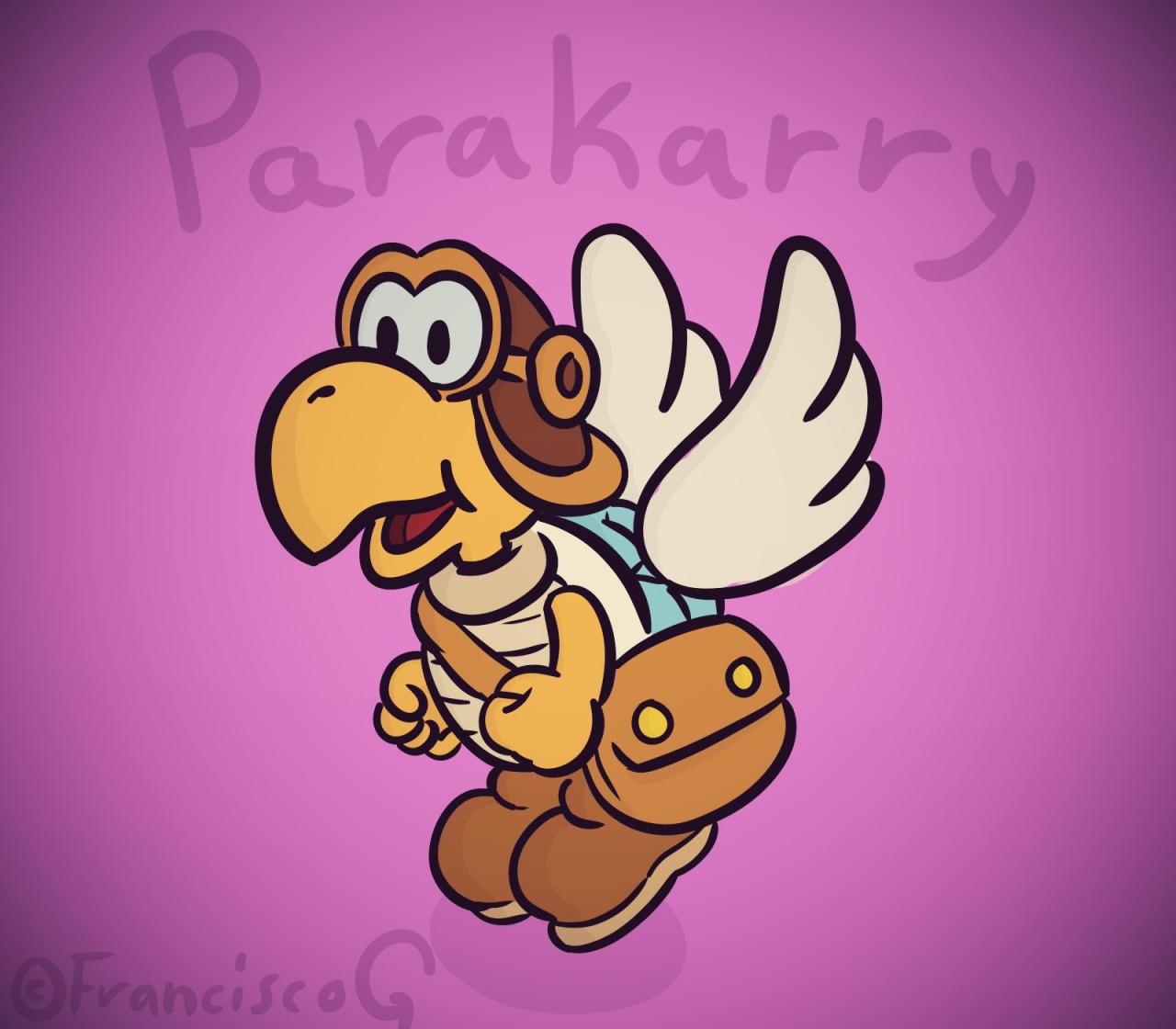 pxlbyte:  The Paper Mario Gang by FranciscoG The Thousand Year Door is one of my